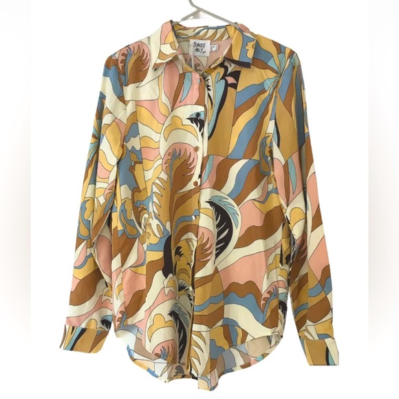 Princess Polly Women’s Boho Shirt Size 4 - Picture 1 of 7